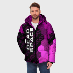 Мужская зимняя куртка 3D Dead Space pro gaming по-вертикали - фото 2