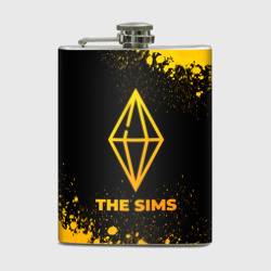 Фляга The Sims - gold gradient