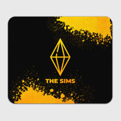 Прямоугольный коврик для мышки The Sims - gold gradient
