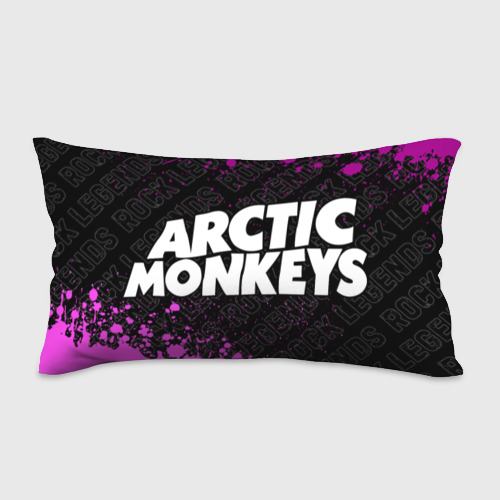 Подушка 3D антистресс Arctic Monkeys rock legends по-горизонтали