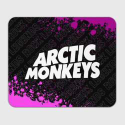 Прямоугольный коврик для мышки Arctic Monkeys rock legends по-горизонтали