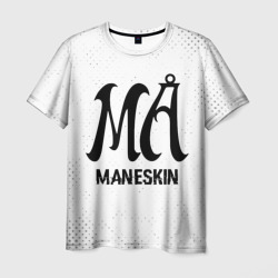 Maneskin glitch на светлом фоне – Мужская футболка 3D с принтом купить со скидкой в -26%