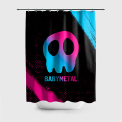 Штора 3D для ванной Babymetal - neon gradient