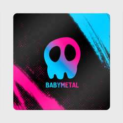 Магнит виниловый Квадрат Babymetal - neon gradient