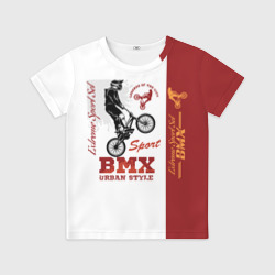 Детская футболка 3D BMX urban style