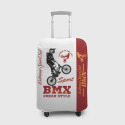 Чехол для чемодана 3D BMX urban style