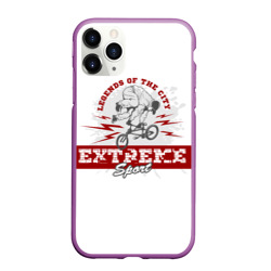 Чехол для iPhone 11 Pro Max матовый Extreme sport