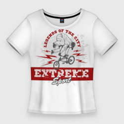 Женская футболка 3D Slim Extreme sport
