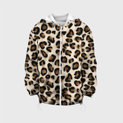 Детская куртка 3D Леопардовый окрас 