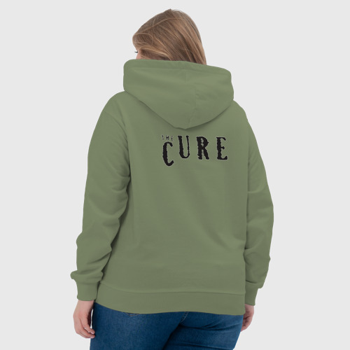Женская толстовка хлопок The Cure - A Band, цвет авокадо - фото 7
