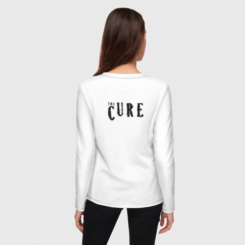 Женский лонгслив хлопок The Cure - A Band, цвет белый - фото 4