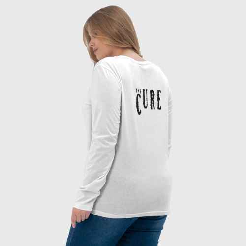 Женский лонгслив хлопок The Cure - A Band, цвет белый - фото 7