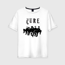 Женская футболка хлопок Oversize The Cure - A Band