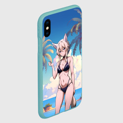 Чехол для iPhone XS Max матовый Дзета в купальнике - фото 2