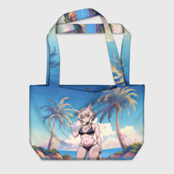 Пляжная сумка 3D Дзета в купальнике