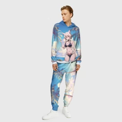 Мужской костюм с толстовкой 3D Дзета в купальнике - фото 2