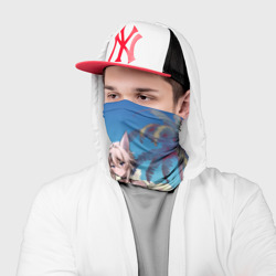 Бандана-труба 3D Дзета в купальнике - фото 2