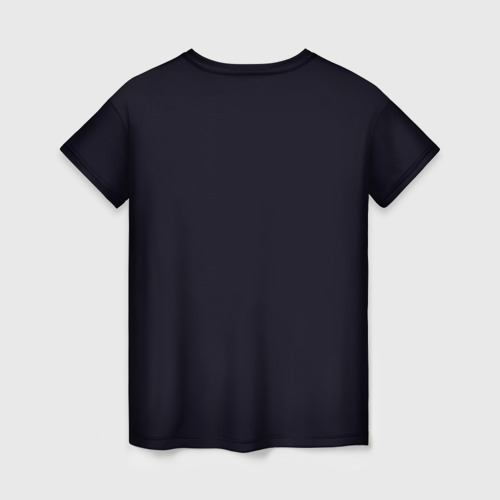 Женская футболка 3D с принтом Альфа - Сад теней, вид сзади #1