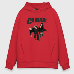 The Cure - A Band from UK – Мужское худи Oversize хлопок с принтом купить со скидкой в -21%