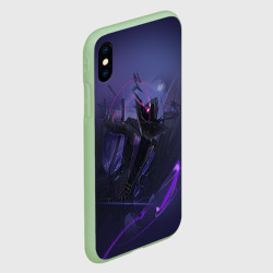 Чехол для iPhone XS Max матовый Восхождение в тени - слизь - фото 2