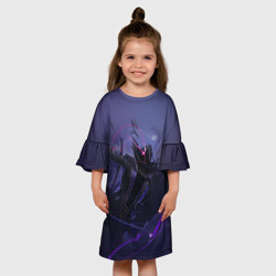 Детское платье 3D Восхождение в тени - слизь - фото 2
