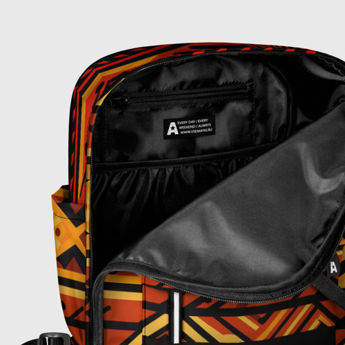 Женский рюкзак 3D с принтом Узор в этническом стиле масаев, фото #5
