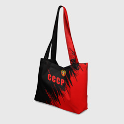 Пляжная сумка 3D СССР герб брызги красок - фото 2