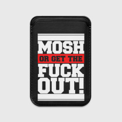 Картхолдер Magsafe магнитный Mosh or get out