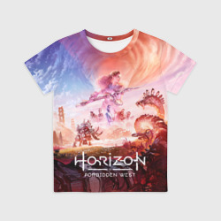 Детская футболка 3D Элой на запретном западе complete edition