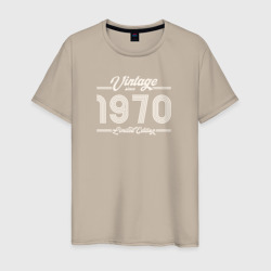 Лимитированный выпуск 1970 – Мужская футболка хлопок с принтом купить со скидкой в -20%
