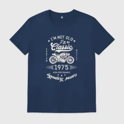 Мужская футболка хлопок Классика 1975