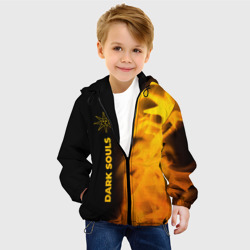 Детская куртка 3D Dark Souls - gold gradient по-вертикали - фото 2