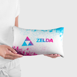 Подушка 3D антистресс Zelda neon gradient style по-горизонтали - фото 2