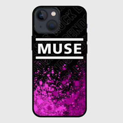 Чехол для iPhone 13 mini Muse rock legends посередине