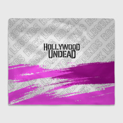 Плед 3D Hollywood Undead rock legends посередине