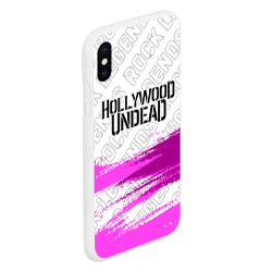 Чехол для iPhone XS Max матовый Hollywood Undead rock legends посередине - фото 2