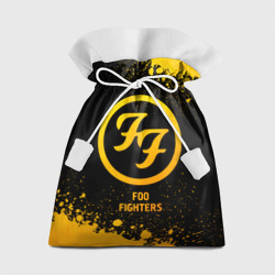 Подарочный 3D мешок Foo Fighters - gold gradient