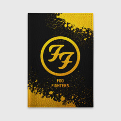 Обложка для автодокументов Foo Fighters - gold gradient