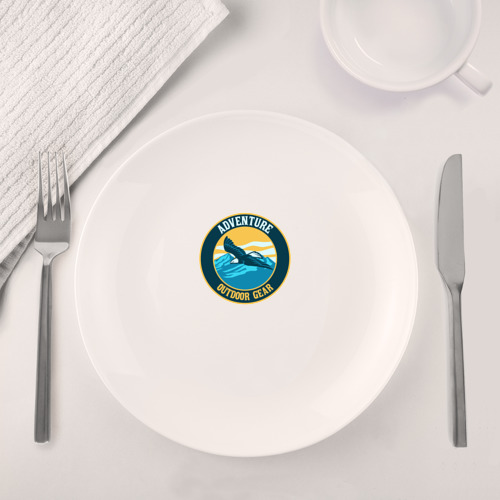 Набор: тарелка + кружка Adventure eagle - фото 4