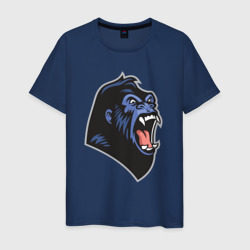 Мужская футболка хлопок Крик гориллы