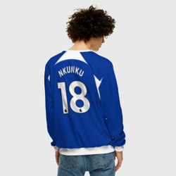 Мужской свитшот 3D Нкунку форма Челси 23-24 домашняя - фото 2