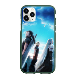 Чехол для iPhone 11 Pro Max матовый Зак Клауд и Сефирот final fantasy 7