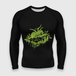 Мужской рашгард 3D The Prodigy green spider