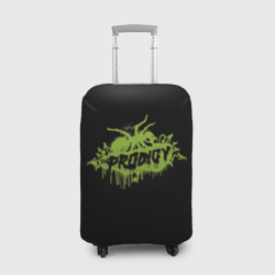 Чехол для чемодана 3D The Prodigy green spider