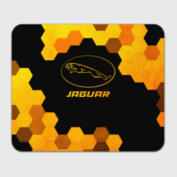 Прямоугольный коврик для мышки Jaguar - gold gradient