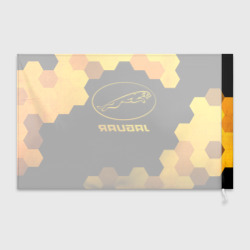 Флаг 3D Jaguar - gold gradient - фото 2