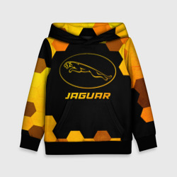 Детская толстовка 3D Jaguar - gold gradient