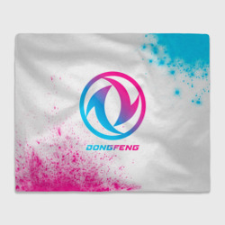 Плед 3D Dongfeng neon gradient style