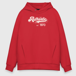 Мужское худи Oversize хлопок Authentic 1970