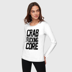 Женский лонгслив хлопок Crabcore - фото 2